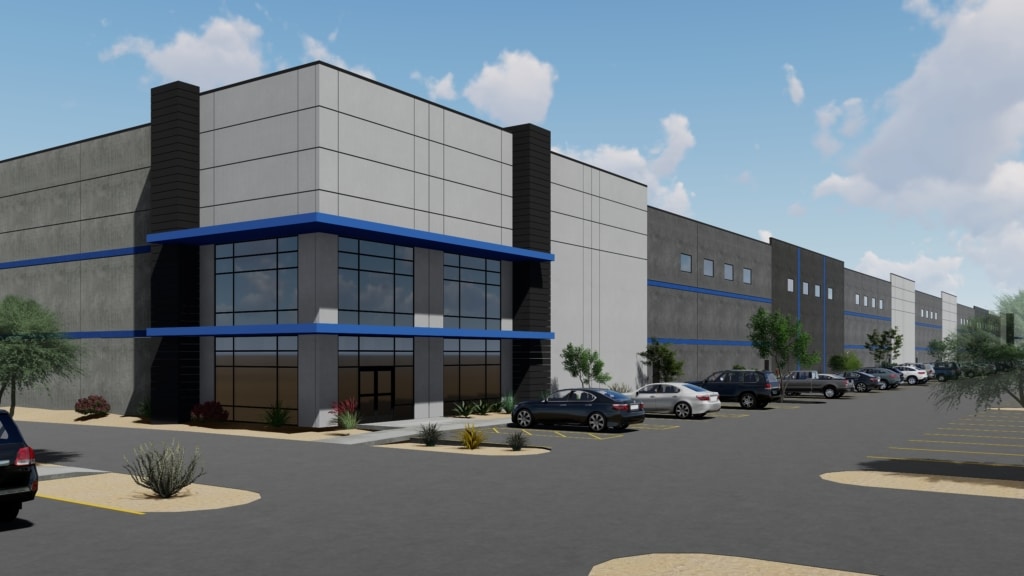 Blue Cactus Logistics Center.