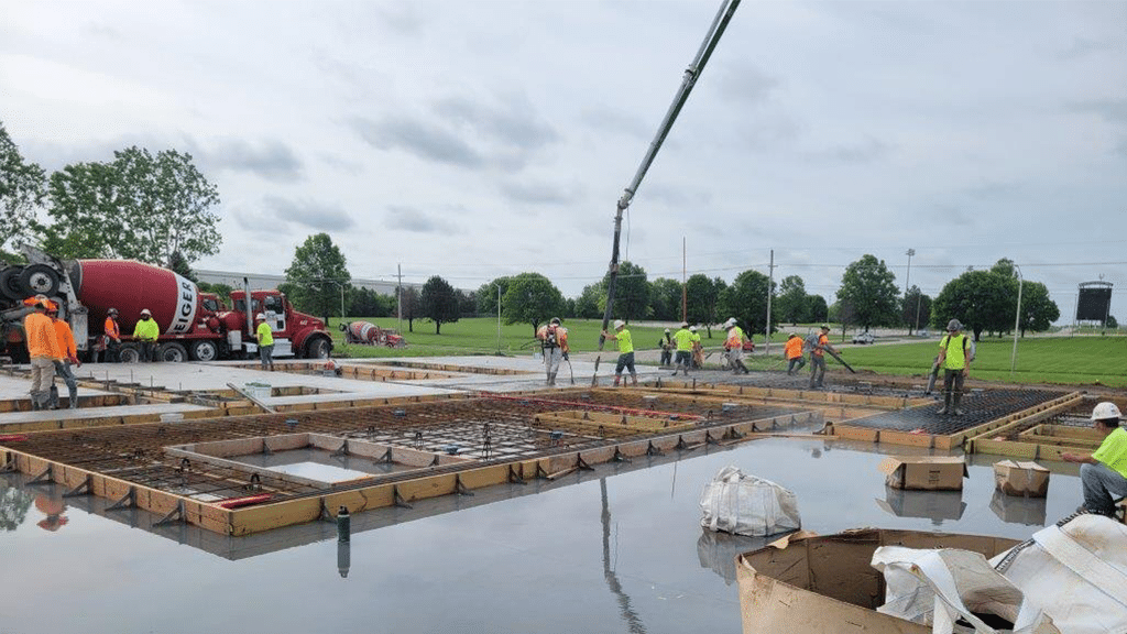 Great Plains Commerce Center construction.