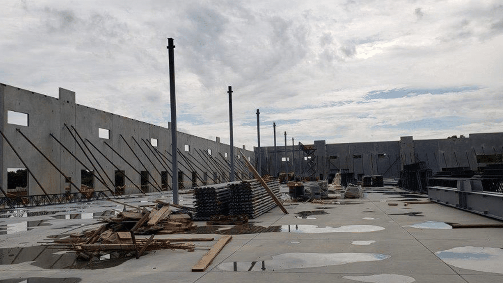 Great Plains Commerce Center construction.
