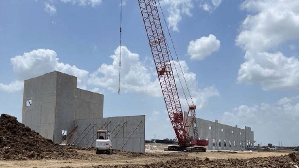 Great Plains Commerce Center construction.