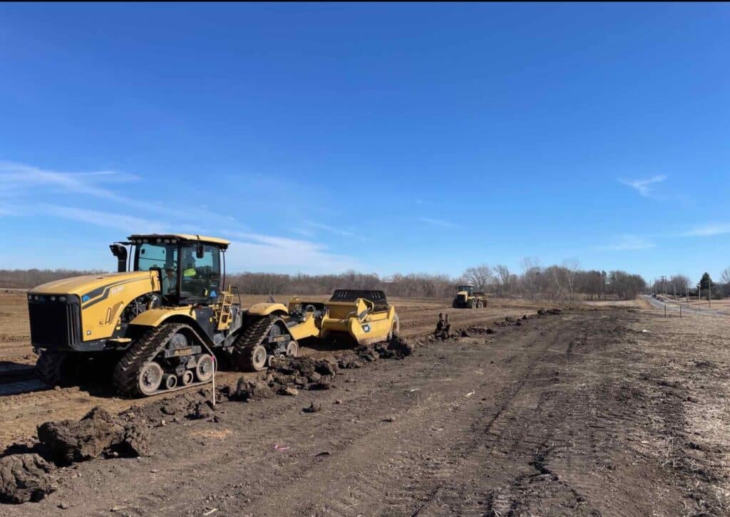 Great Plains Commerce Center construction.