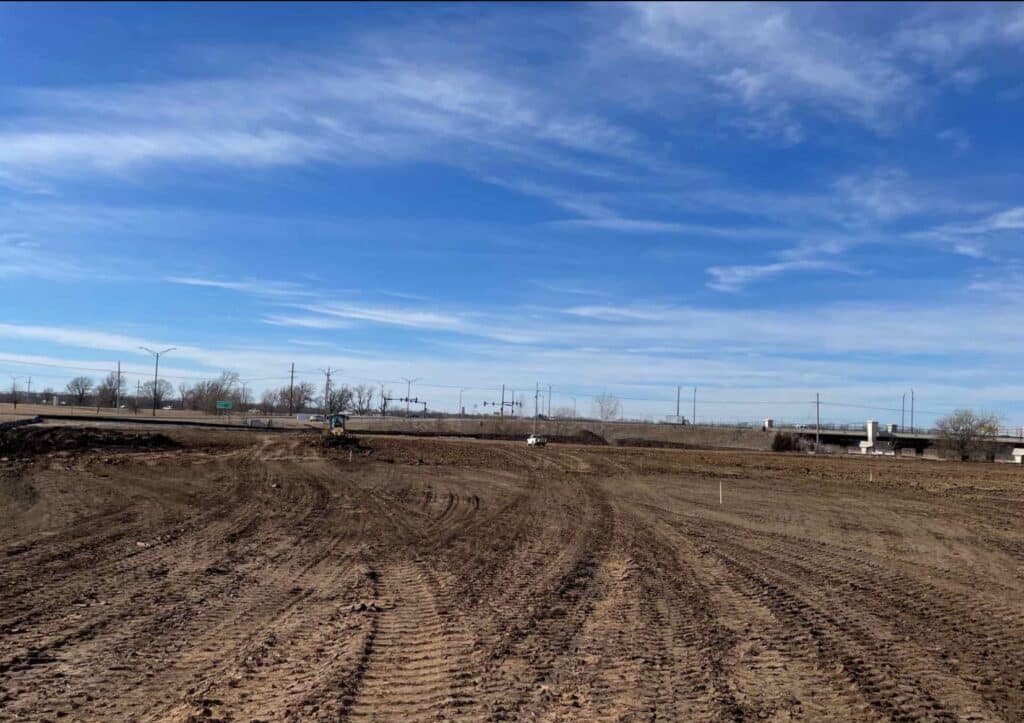 Great Plains Commerce Center construction site.