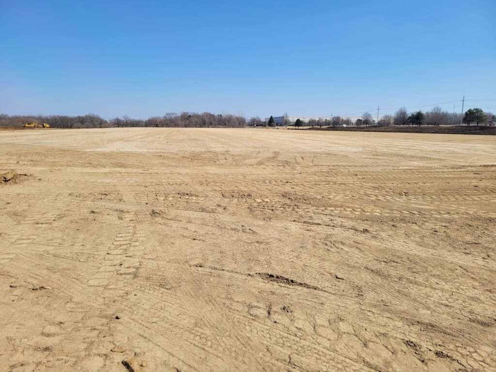 Great Plains Commerce Center construction site.